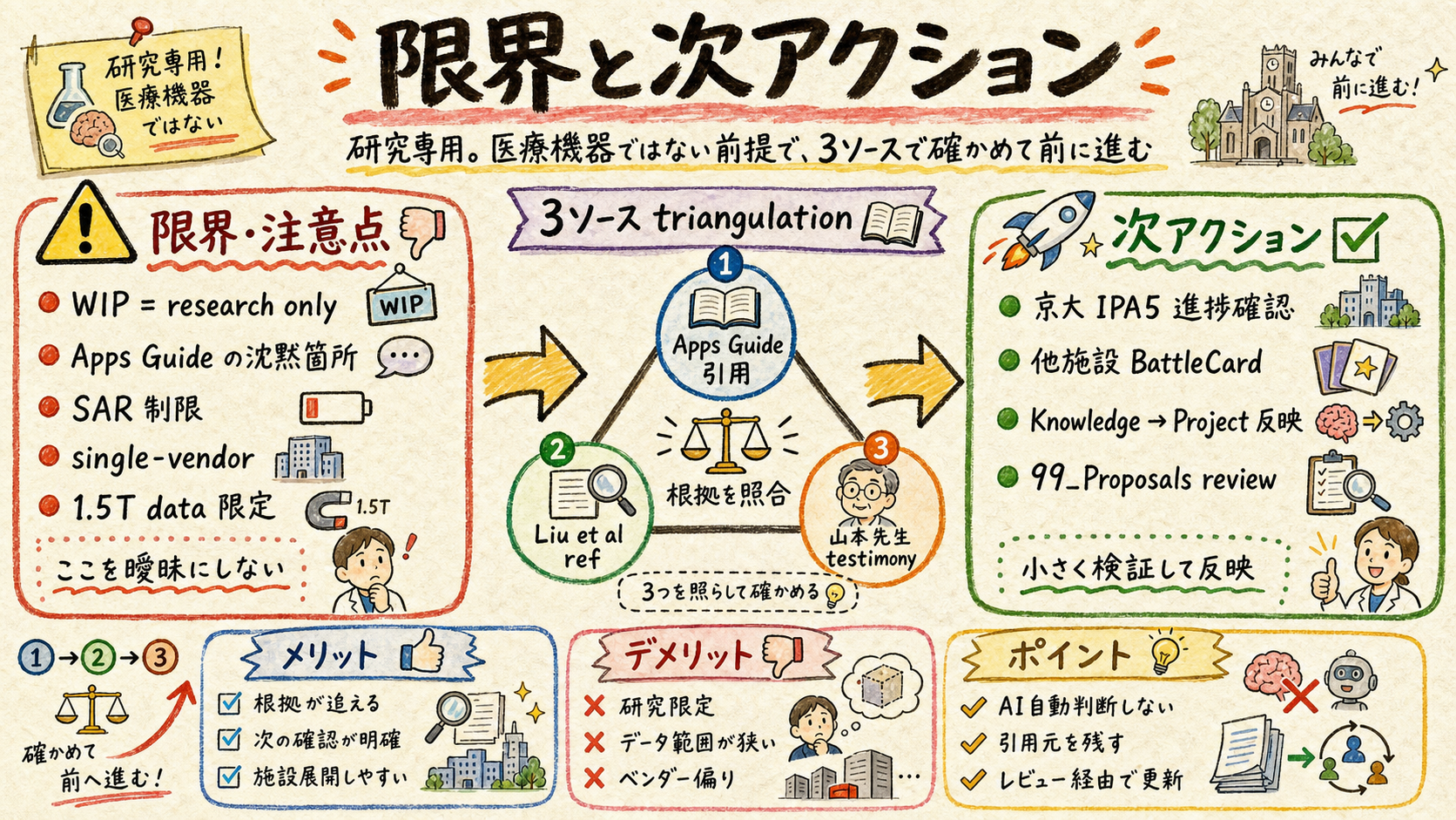 limitations and next action